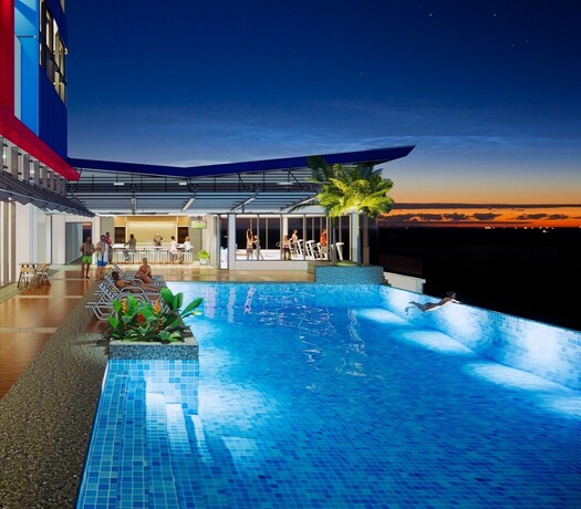 Imagen de la piscina del Hotel Sunway Big Box. Foto 33