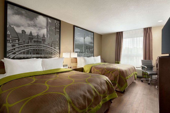 Imagen de la habitación del Hotel Super 8 By Wyndham Ajax/toronto On. Foto 4