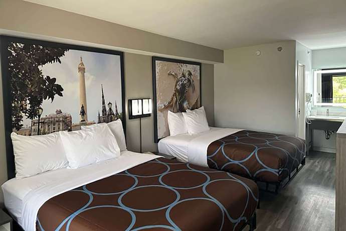 Imagen de la habitación del Hotel Super 8 By Wyndham Baltimore Northwest. Foto 7