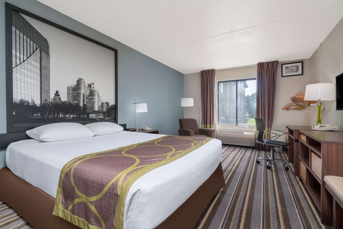 Imagen de la habitación del Hotel Super 8 By Wyndham Bloomington/airport. Foto 10