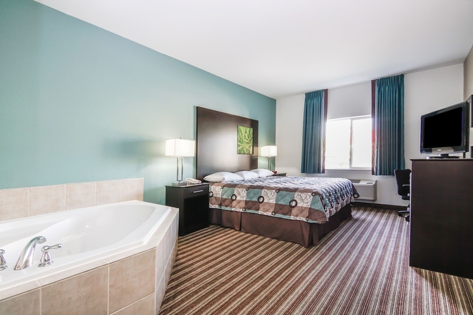 Imagen de la habitación del Hotel Super 8 By Wyndham Brenham Tx. Foto 7