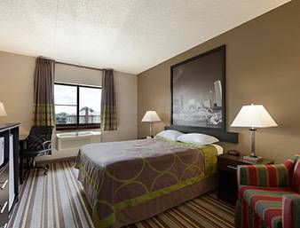 Imagen de la habitación del Hotel Super 8 By Wyndham Bridgeview/chicago Area. Foto 6