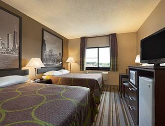 Imagen de la habitación del Hotel Super 8 By Wyndham Bridgeview/chicago Area. Foto 8