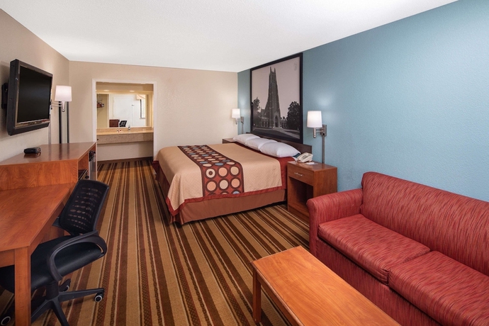 Imagen de la habitación del Hotel Super 8 By Wyndham Burlington Nc. Foto 6