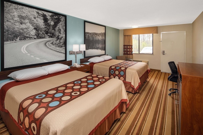Imagen de la habitación del Hotel Super 8 By Wyndham Burlington Nc. Foto 8