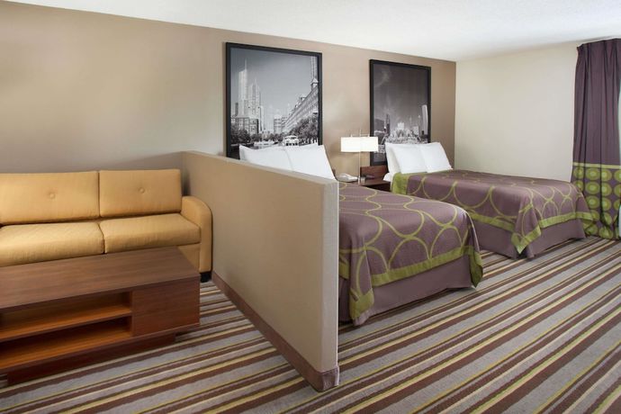 Imagen de la habitación del Hotel Super 8 By Wyndham Chicago/rosemont/o'hare/se. Foto 3