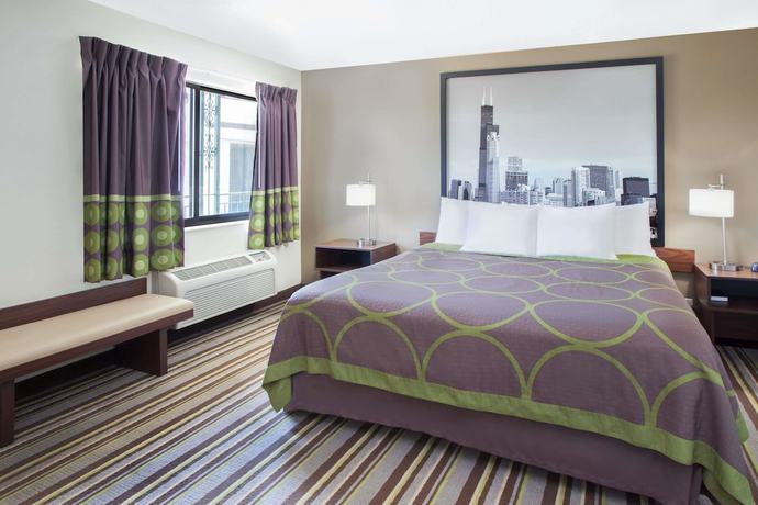 Imagen de la habitación del Hotel Super 8 By Wyndham Chicago/rosemont/o'hare/se. Foto 4