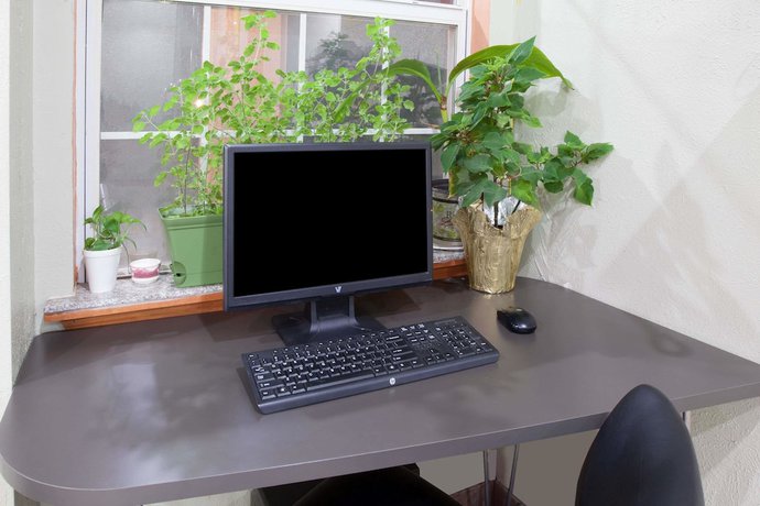 Imagen de los interiores del Hotel Super 8 By Wyndham Chickasha. Foto 12