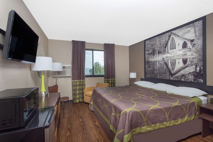 Imagen de la habitación del Hotel Super 8 By Wyndham Columbus Airport. Foto 4