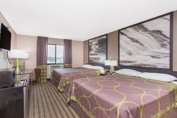 Imagen de la habitación del Hotel Super 8 By Wyndham Columbus Airport. Foto 13