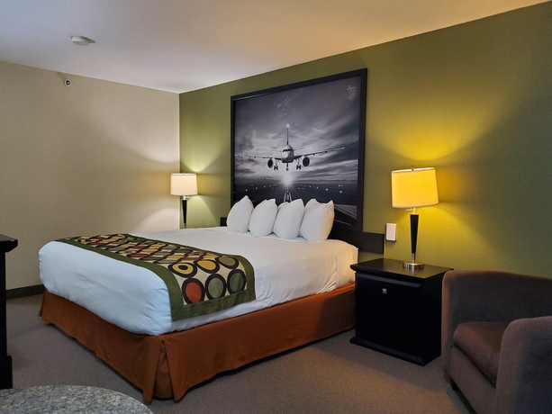 Imagen de la habitación del Hotel Super 8 By Wyndham Edmonton International Airport. Foto 9