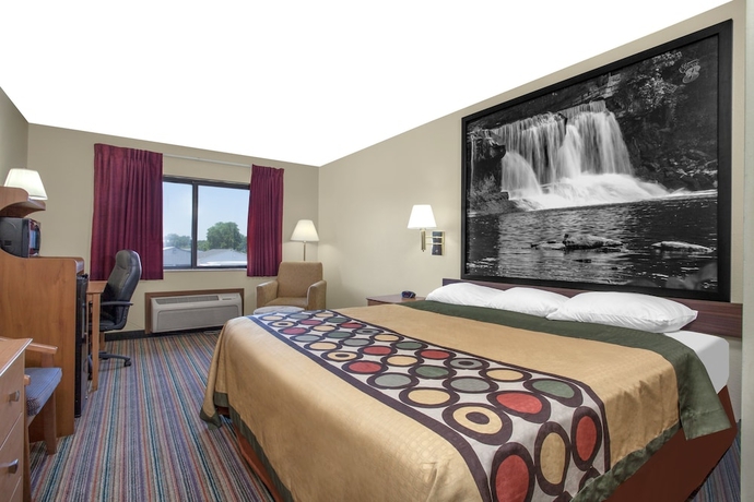 Imagen de la habitación del Hotel Super 8 By Wyndham Evansville East. Foto 8