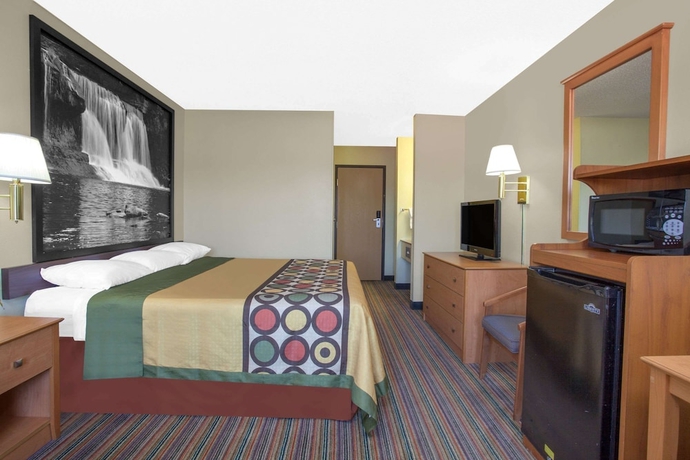 Imagen de la habitación del Hotel Super 8 By Wyndham Evansville East. Foto 9