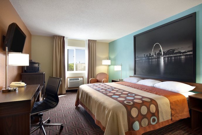 Imagen de la habitación del Hotel Super 8 By Wyndham Fairview Heights-st. Louis. Foto 4