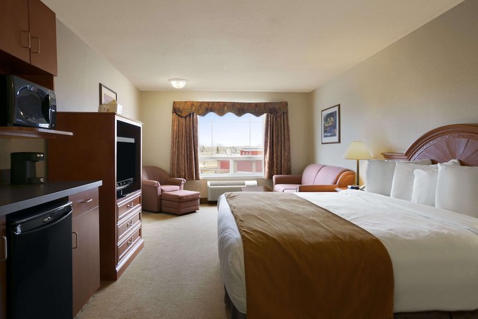 Imagen de la habitación del Hotel Super 8 By Wyndham Fort Nelson Bc. Foto 9