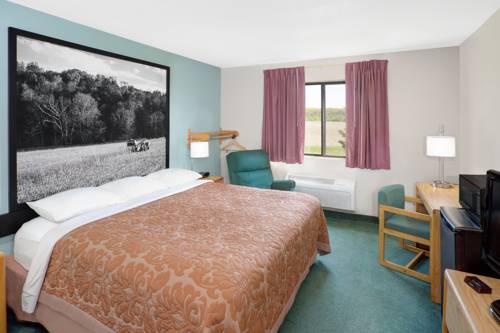Imagen de la habitación del Hotel Super 8 By Wyndham Gas City Marion Area. Foto 12