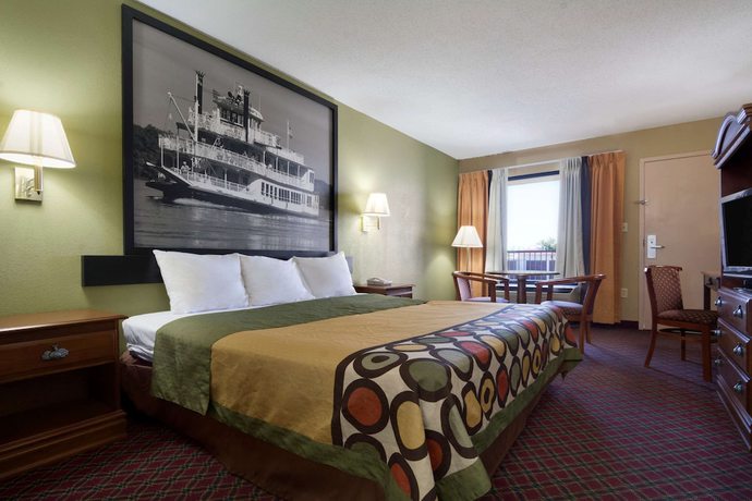 Imagen de la habitación del Hotel Super 8 By Wyndham Hattiesburg North. Foto 7