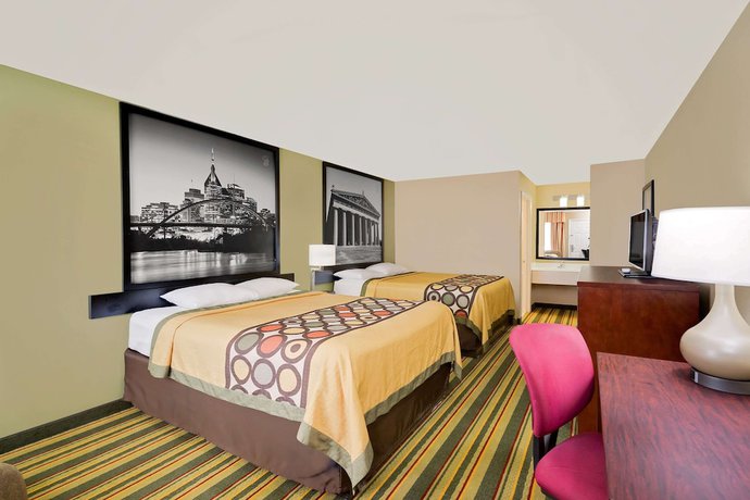 Imagen de la habitación del Hotel Super 8 By Wyndham Hermitage Nashville. Foto 3