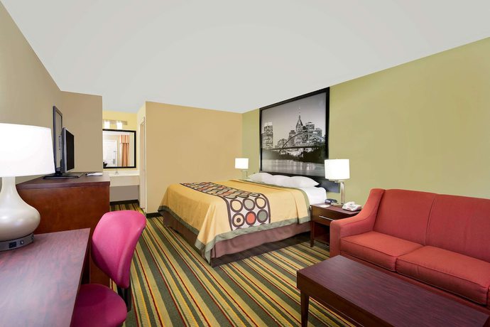 Imagen de la habitación del Hotel Super 8 By Wyndham Hermitage Nashville. Foto 4