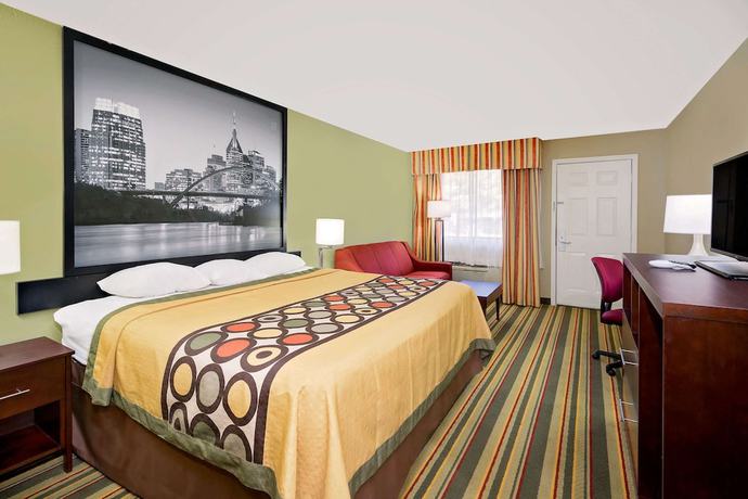 Imagen de la habitación del Hotel Super 8 By Wyndham Hermitage Nashville. Foto 5