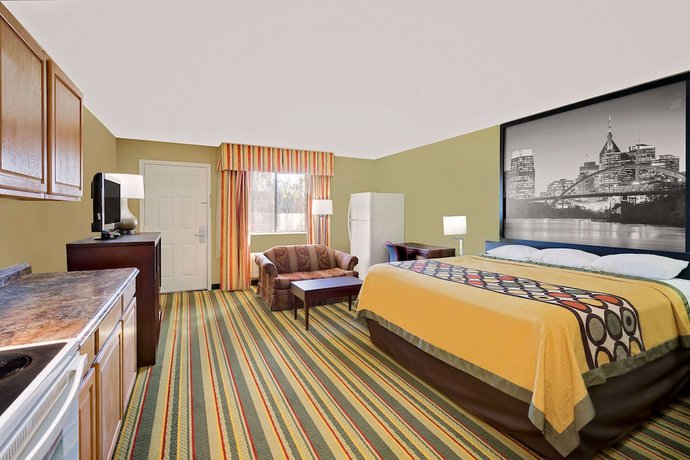 Imagen de la habitación del Hotel Super 8 By Wyndham Hermitage Nashville. Foto 6