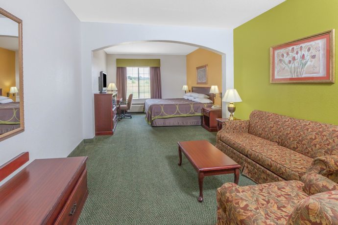 Imagen de la habitación del Hotel Super 8 By Wyndham Hillsboro Tx. Foto 5