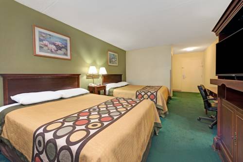 Imagen de la habitación del Hotel Super 8 By Wyndham Indianapolis South. Foto 4
