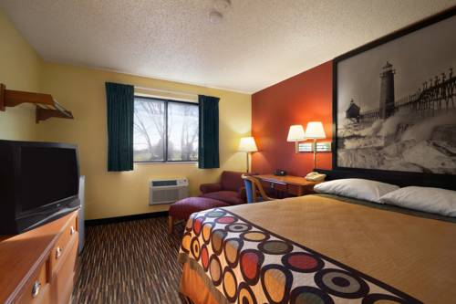 Imagen de la habitación del Hotel Super 8 By Wyndham Kalamazoo. Foto 5
