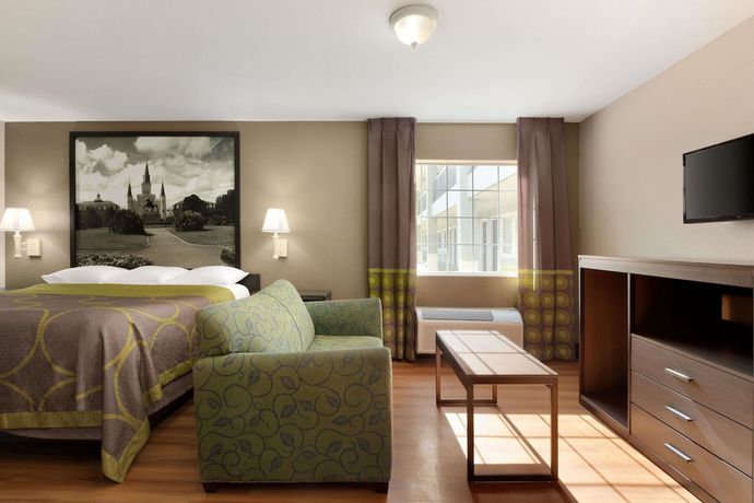 Imagen de la habitación del Hotel Super 8 By Wyndham Lake Charles Northeast. Foto 10