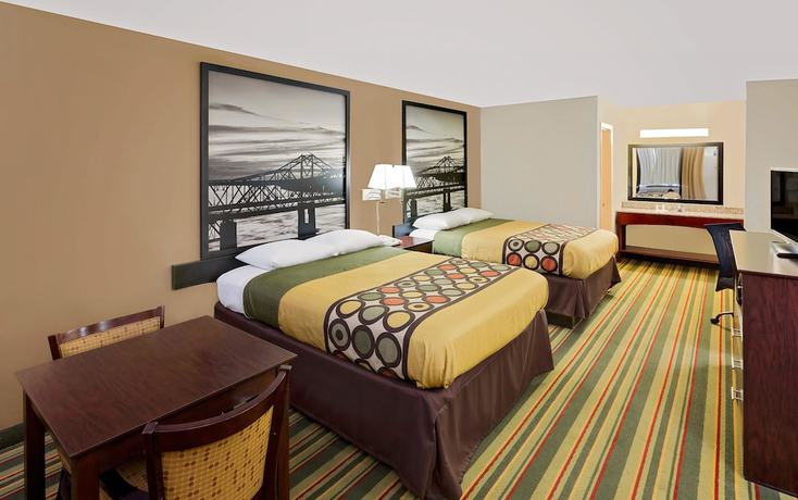 Imagen de la habitación del Hotel Super 8 By Wyndham Laurel. Foto 8