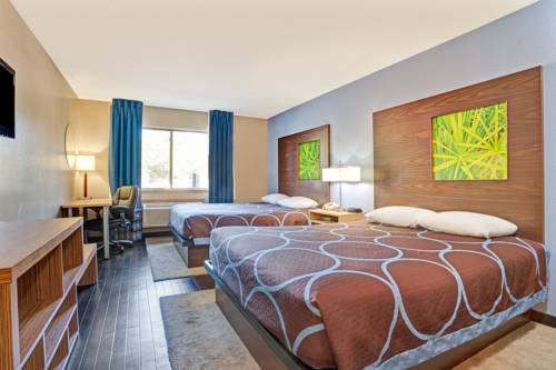 Imagen de la habitación del Hotel Super 8 By Wyndham Louisville Airport. Foto 8