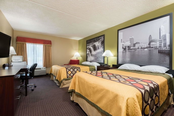 Imagen de la habitación del Hotel Super 8 By Wyndham Miamisburg Dayton S Area Oh. Foto 3