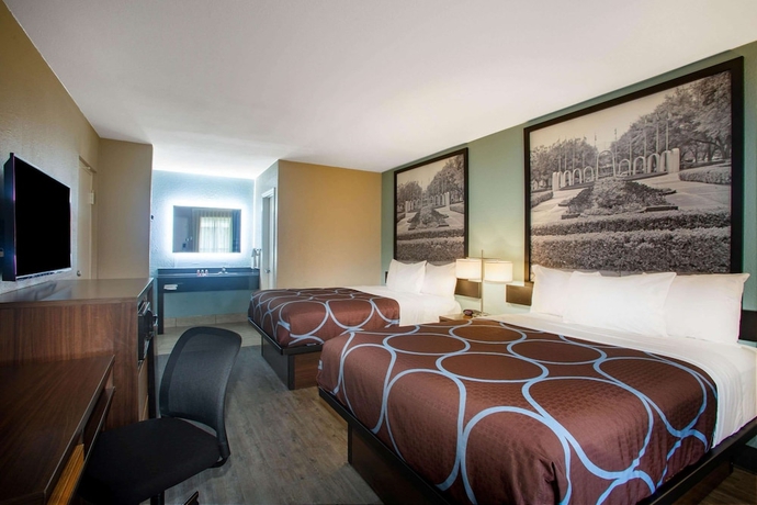 Imagen de la habitación del Hotel Super 8 By Wyndham Mobile I-65. Foto 7