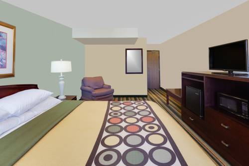 Imagen de la habitación del Hotel Super 8 By Wyndham Mt. Pleasant. Foto 10