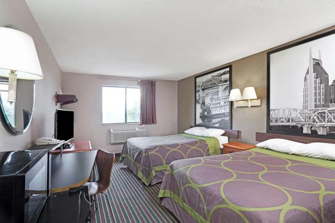 Imagen de la habitación del Hotel Super 8 By Wyndham Nashville/ Dntn/ Opryland Area. Foto 5