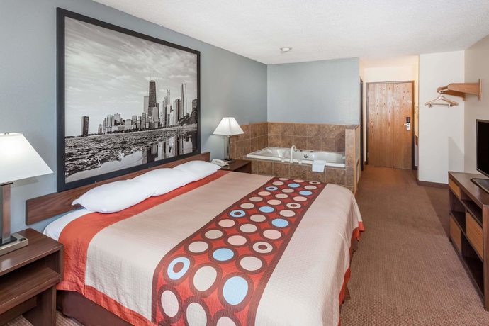 Imagen de la habitación del Hotel Super 8 By Wyndham Pekin/peoria Area. Foto 6