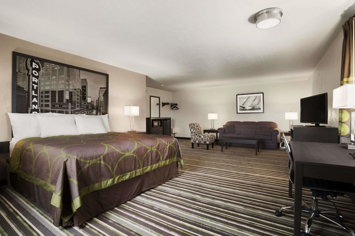 Imagen de la habitación del Hotel Super 8 By Wyndham Portland Airport. Foto 12