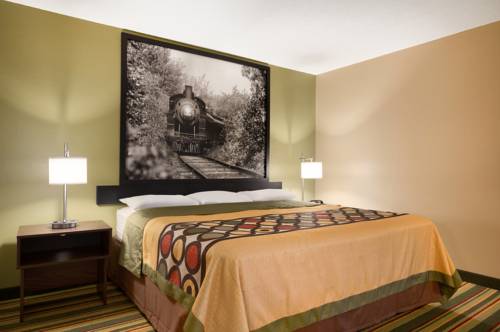 Imagen de la habitación del Hotel Super 8 By Wyndham Rantoul. Foto 6