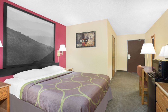 Imagen de la habitación del Hotel Super 8 By Wyndham Roanoke Va. Foto 4