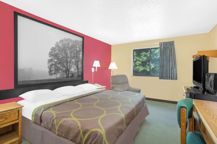 Imagen de la habitación del Hotel Super 8 By Wyndham Roanoke Va. Foto 5