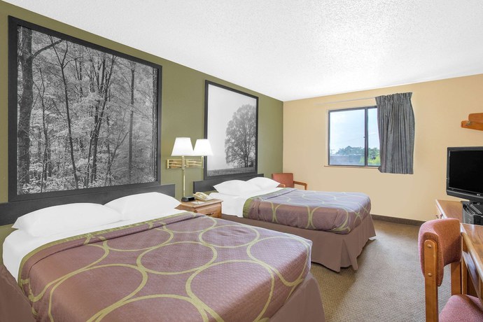 Imagen de la habitación del Hotel Super 8 By Wyndham Roanoke Va. Foto 8