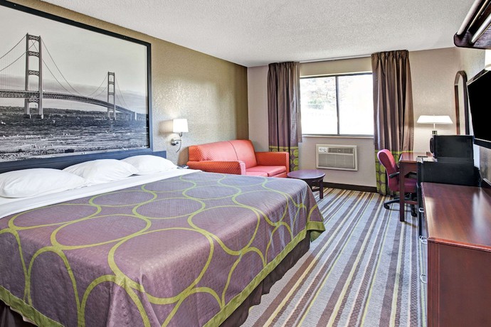Imagen de la habitación del Hotel Super 8 By Wyndham Roseville/detroit Area. Foto 12
