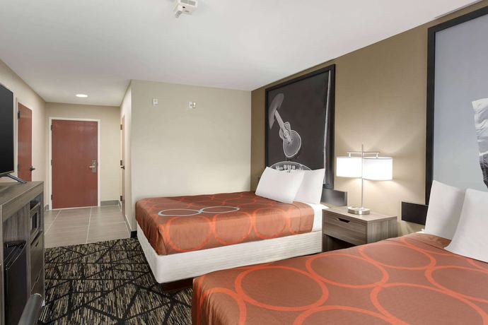 Imagen de la habitación del Hotel Super 8 By Wyndham San Antonio Airport North. Foto 2