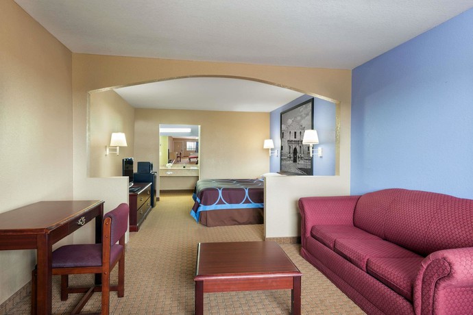 Imagen de la habitación del Hotel Super 8 By Wyndham San Antonio/riverwalk Area. Foto 6