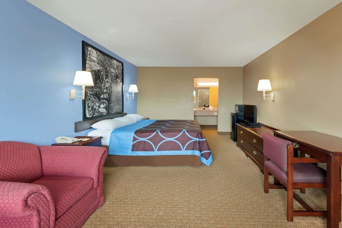 Imagen de la habitación del Hotel Super 8 By Wyndham San Antonio/riverwalk Area. Foto 10