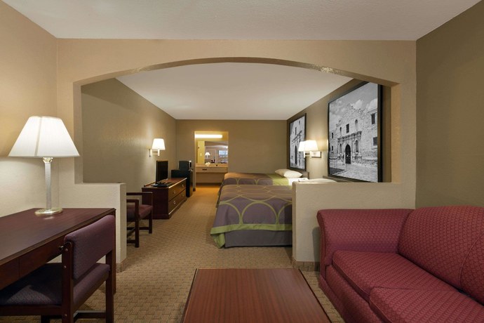 Imagen de la habitación del Hotel Super 8 By Wyndham San Antonio/riverwalk Area. Foto 15
