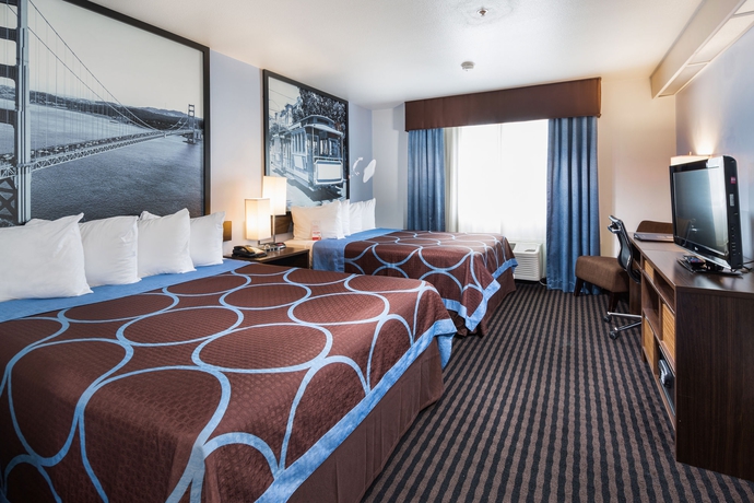 Imagen de la habitación del Hotel Super 8 By Wyndham San Bruno/ San Francisco (sfo) Airport. Foto 5