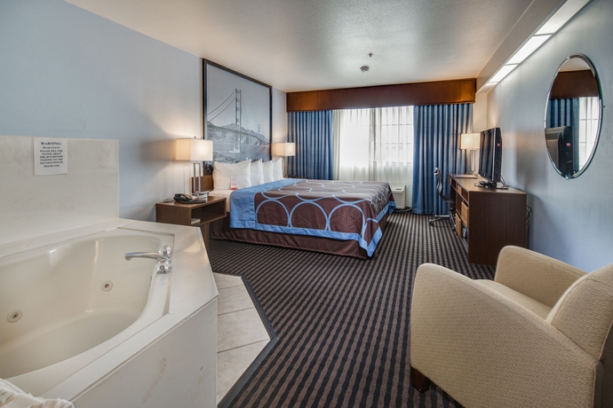 Imagen de la habitación del Hotel Super 8 By Wyndham San Bruno/ San Francisco (sfo) Airport. Foto 7