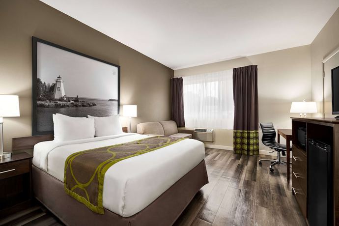 Imagen de la habitación del Hotel Super 8 By Wyndham Sarnia On. Foto 3
