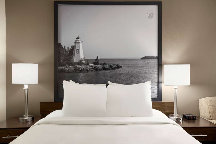 Imagen de la habitación del Hotel Super 8 By Wyndham Sarnia On. Foto 4